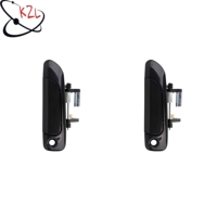 Poignée de porte extérieure avant gauche 72180-S5D-A01 72180-S5D-A02, poignée de porte extérieure noire pour Honda Civic