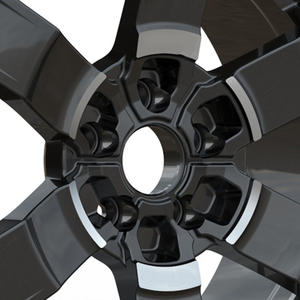 Venta al por Mayor de Nuevas Llantas de Aleación de Aluminio Negras de 20 Pulgadas, 5 Orificios, Multirradio, <span class=keywords><strong>para</strong></span> X3 X4 X5 X6 4x4 SUV - Product Image 5