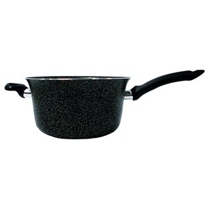 Paiolo (24cm) Alluminio antiaderente manico sintetico BIG STONE Nero 510241 - Product Image 1