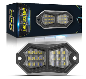 Éclairage sous <span class=keywords><strong>caisse</strong></span> 12V 24V en aluminium avec 18 LED blanches, Plug&Play, pour camion, UTV, VTT, <span class=keywords><strong>camping</strong></span>-<span class=keywords><strong>car</strong></span> - Product Image 1