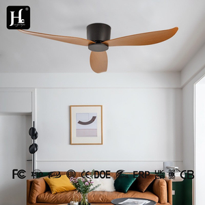 Ventilateurs de plafond décoratifs à LED à économie d'énergie et ventilateurs de plafond avec télécommande - Product Image 3