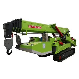 Mini Ngoài Trời Nhà Nhỏ Mini Gấp Xây Dựng Spider Crane Cantilever Điện Thủy Lực Kính Thiên Văn Boom Lift Cần Cẩu