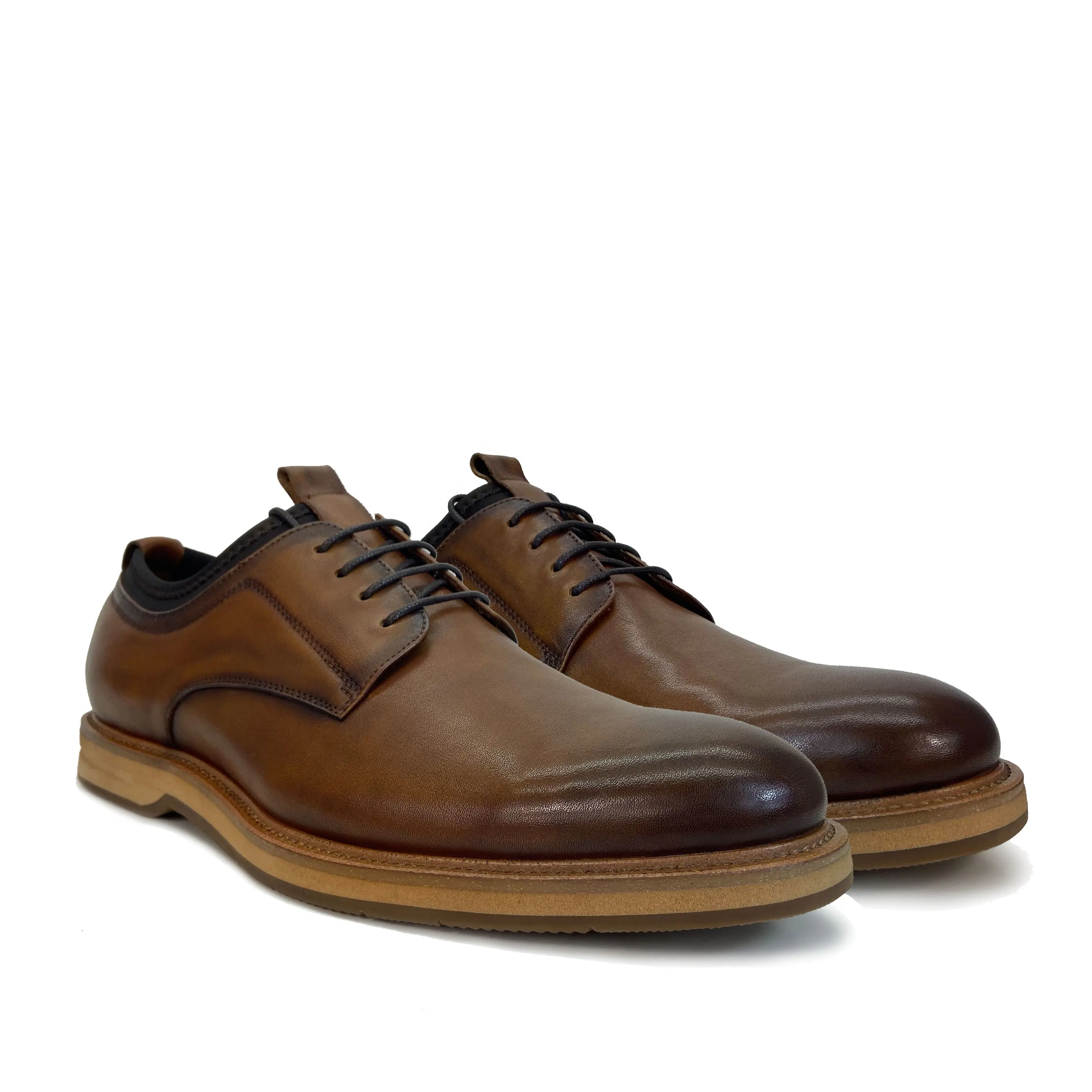 Alexbu-chaussures décontractées en cuir pour hommes, nouvelle Collection, vente en gros, prix usine britannique, décontractées, 2021