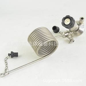 Adaptateur de valve d'échantillonnage aseptique anti-mousse pour bière et boissons, connecteur pour pièces de machines à boissons et à vin - Product Image 5