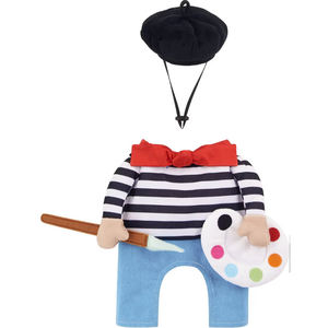 Vêtements pour chiens en gros costume <span class=keywords><strong>de</strong></span> chien golden retriever cosplay drôle tenues <span class=keywords><strong>de</strong></span> chien <span class=keywords><strong>de</strong></span> <span class=keywords><strong>peintre</strong></span> mignon pour animaux <span class=keywords><strong>de</strong></span> compagnie - Product Image 3