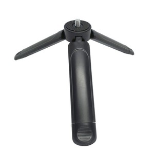 Mini trépied de photographie, support de caméra de bureau, support de téléphone portable, base de projecteur, support télescopique à verrouillage par torsion, matériau ABS, 18x12cm - Product Image 4