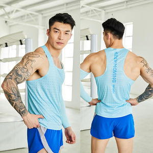 All'ingrosso canottiera sportiva sportiva sportiva per il Bodybuilding da corsa personalizzata senza maniche camicie senza maniche per Unisex - Product Image 2