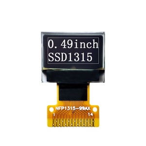 โมดูลจอแสดงผล OLED ขาวดำขนาด 0.49 นิ้ว 64x32 ไดรเวอร์ SSD1315 I2C หน้าจอขนาดเล็กสำหรับมิเตอร์อัจฉริยะเครื่องมือสวมใส่ได้ - Product Image 3