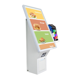 21.5-24 inch nhà hàng cảm ứng thanh toán kiosk với máy quét Máy <span class=keywords><strong>in</strong></span> POS tất cả trong một bức tường treo màn hình cảm ứng - Product Image 4