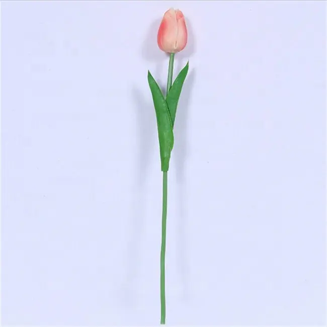 Bunga Tulip PU Pernikahan Berwarna-warni