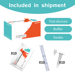 Instrumentos de laboratorio Kit veterinario Diagnóstico <span class=keywords><strong>Fiv</strong></span> Prueba de anticuerpos del virus de la inmunodeficiencia felina para gato - Product Image 2