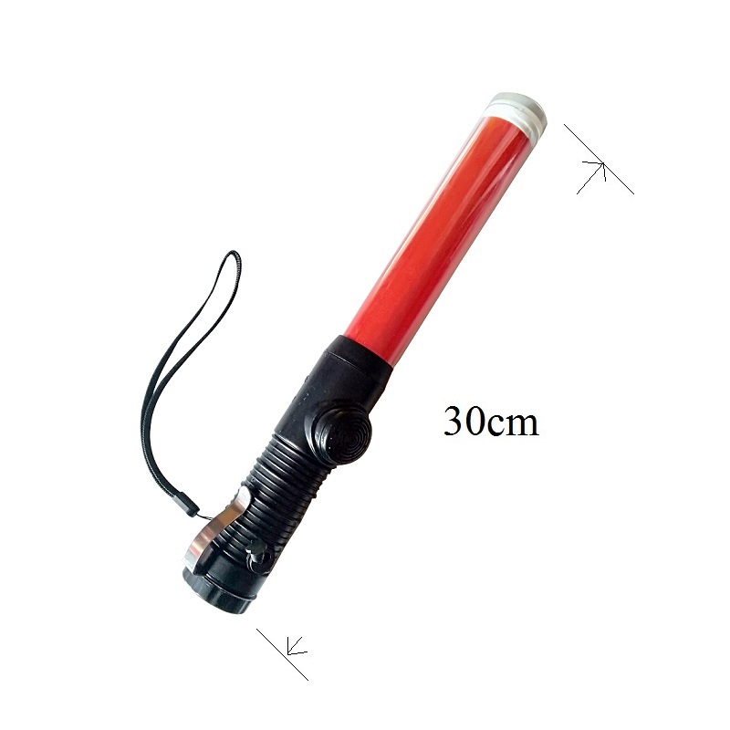 Длина 30 см, красный цвет, многоцветный, для контроля дорожного движения