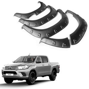 HIACE HOME uso para camioneta 4X4 Fender Flares cubiertas embellecedoras de arco de rueda cubierta militar <span class=keywords><strong>hilux</strong></span> Revo 2016-2019 modelo <span class=keywords><strong>DX</strong></span> - Product Image 2