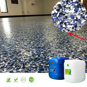 Revêtement de sol en époxy DIY de style moderne et unique, flocons de couleur pour sol en époxy, flocons colorés - Product Image 1