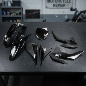 Kit di plastica nera per KTM SX 125 2013-2015 accessori moto - Product Image 2