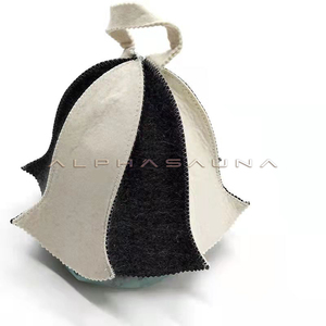 Chapeau de <span class=keywords><strong>sauna</strong></span> russe Banya personnalisé de haute qualité pour fabricants, avec logo personnalisé, en feutre 100% laine, pour la Russie - Product Image 3