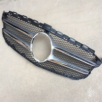 Calandre avant W205 compatible avec Mercedes Benz Classe C C250 C300 C350 Sport Type Modèle pré-lifting Année 2015-2018