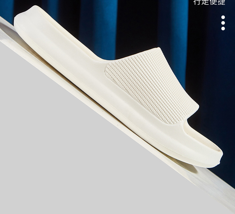 Bathroom Men Indoor Soft Slippers Non-Slip Home Shoes Cloud Slides Slippers Women
