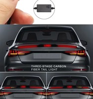 Bande lumineuse LED pour feux arrière de voiture, lampe de spoiler modifiée, étanche, conception à trois sections, autres accessoires d'éclairage automobile
