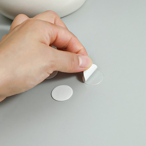 Transparent Round Double Sided <b>Adhesive</b> Nano Traceless Glue Die Cut Acrylic Removable Backing Round Dot For Home Use - Product Image 1