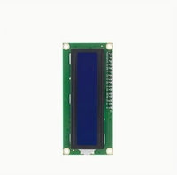 Blue Screen 1602A 128x64 Auflösung TFT LCD Modul LCD-Bildschirm 5V Weiße Schrift mit Hintergrundbeleuchtung Blaues LCD1602 Entwicklungsboard-Kit