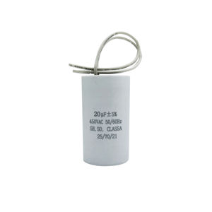 <span class=keywords><strong>CBB60</strong></span> 450V 20μF <span class=keywords><strong>Condensateur</strong></span> de fonctionnement Produit d'usine personnalisable - Product Image 1