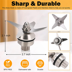 ใบมีดสแตนเลสสำหรับเครื่องปั่นวิตามิน - Product Image 4