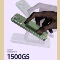 HXB 5000mAh 10000mAh Batería Externa Magnética Inalámbrica Ultrafina Mini, Carga Rápida PD de 10W, Material ABS, Enchufe Global, Cargador Portátil