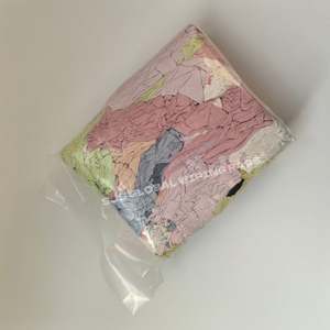 Trapos de Camiseta de Colores Claros, 100% Algodón, Alta Absorción de Agua y Aceite, para Limpieza Industrial - Product Image 1