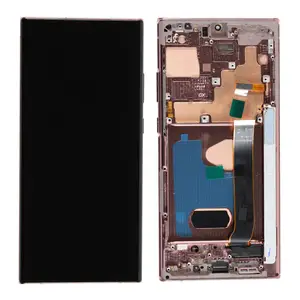 Pantalla Super OLED para Samsung Note 20 Ultra Soporte Pantalla táctil de huellas dactilares Mayorista Teléfono móvil LCDs