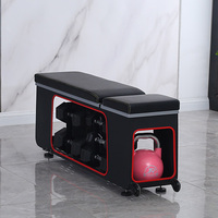 Banc de musculation pliable pour salle de sport, banc de musculation, presse, multifonctionnel, réglable, avec rangement