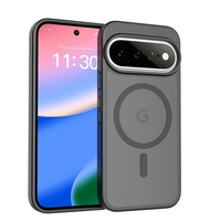 Étui de téléphone portable translucide de luxe avec anneau magnétique, sensation de peau, pour Google Pixel 11 / 11 Pro, coque de téléphone personnalisée