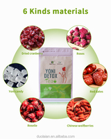 Thé Détox Revitalisant Yoni Wins Town pour la Santé, Supplément Herbal Aromatisé pour le Nettoyage des Trompes de Fallope, Menstruations et l'Utérus