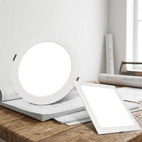 Plafonnier LED encastré rond DOB SMD pour intérieur, économie d'énergie, 5w 7w 11w 16w 22w