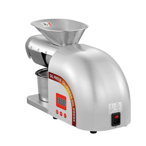 เครื่องสกัดน้ำมันคุณภาพสูงจากสแตนเลส Shanyou 110v 220v 1800w 5-9กก./ชม. เครื่องกดน้ำมันดอกทานตะวันและถั่วลิสง - Product Image 4