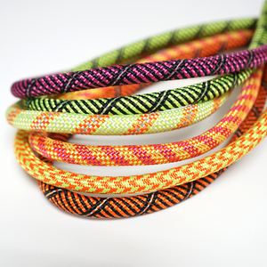 Lujosa correa de cuero para perros con relleno suave Bungee Jumping, correa redonda reflectante de nailon duradero para perros y Mascotas - Product Image 4