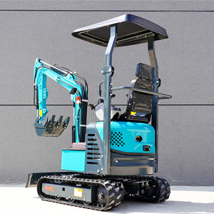 Ventas calientes Nuevo 1Ton Mini Excavadora sobre orugas 1,2 Ton Varios colores Excavadora sobre orugas 1,5 Ton Mini Excavadora pequeña - Product Image 5