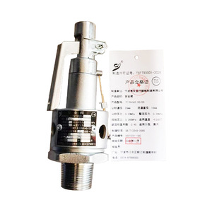 Válvula de seguridad Ningbo Yong'an de 20 mm con rosca, para vapor de alta presión, tipo resorte de elevación completa - Product Image 2