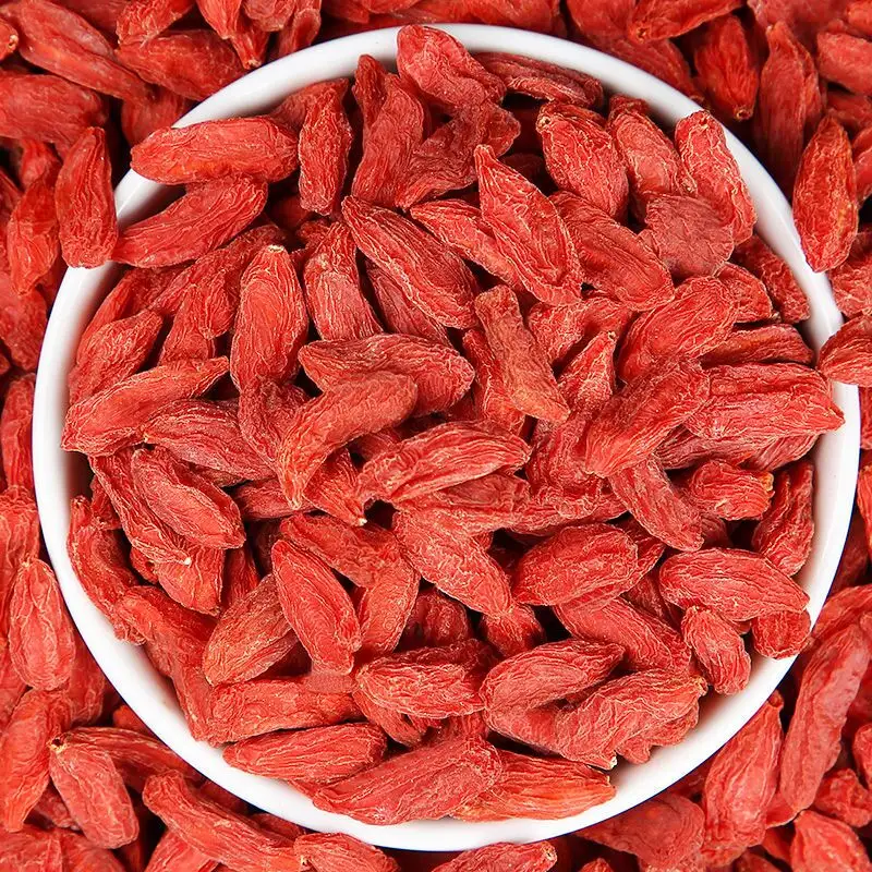 Ningxia-bayas de Lycium barbarbarum, Goji chino de alta calidad, aire rojo, Wolfberry seco, superventas