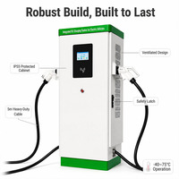 Chargeur DC ultra-rapide 180 kW à double pistolet, station de recharge haute puissance pour véhicules électriques, CCS1 CCS2 OCPP 1.6J, conception modulaire, directement de l'usine