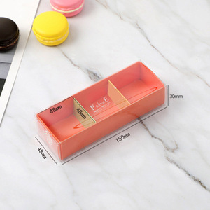 Macaron box 3/5/6/10 Drawer type gift box Transparent high-end chocolate box