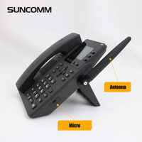 Téléphone IP d'entreprise SUNCOMM SC01 4G LTE Carte SIM WiFi 2.4G Conférence audio Protocole SIP Système Android Téléphone VOIP