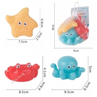 DADI jouet de bain en silicone pour bébé, mignon Animal marin OEM/ODM, pulvérisation d'eau