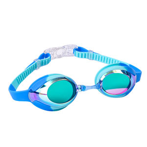 맞춤형 어린이 수영 고글, 자외선 차단, 방수, 김서림 방지 기능, 실리콘 가스켓, PC 렌즈 포함 - Product Image 5
