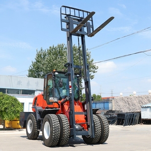 Montacargas de 5 Toneladas de Bajo Consumo de Combustible, para Uso en Exteriores, Terreno Accidentado, Manipulación de Materiales, Telescópico, Precio de Fábrica, para Jardín - Product Image 4