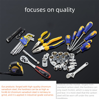WEIDA – Kit d'outils à main professionnels en acier Cr-V, 60 pièces, série 10 mm, jeu de clés et douilles, W09516