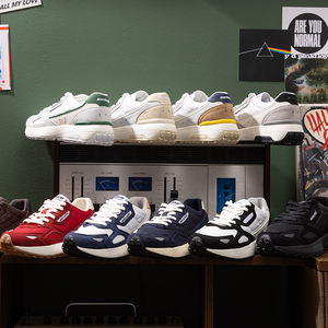 AKIII Classic Korean Retro Sneakers Heritage Vintage Jogger Estilo tradicional urbano para caminar Punta afilada Unisex Todas las estaciones - Product Image 5