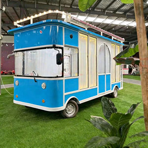 Carrito de Comida y Ropa Móvil Multifuncional Todo en Uno, Puesto Comercial Extensible para Venta de Aperitivos, Bebidas y Ropa - Product Image 2