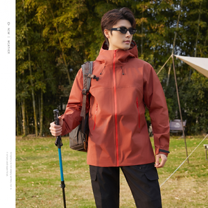 Chaqueta de Invierno Personalizada con Corte a Medida, Completamente Cosida y Sellada, Impermeable, con Capucha, de Secado Rápido, para Senderismo, <span class=keywords><strong>Ciclismo</strong></span> y Actividades al Aire Libre - Product Image 3