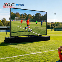 Écran LED d'affichage extérieur P3.91 avec HDR10+ et résolution 8K, étanche IP65, idéal pour les matchs de football en direct sur les terrains scolaires